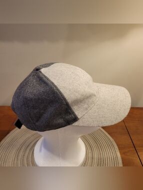 🔳EUC~ AUGUST HAT COMPANY Classic Two-Tone Wool Baseball Cap
